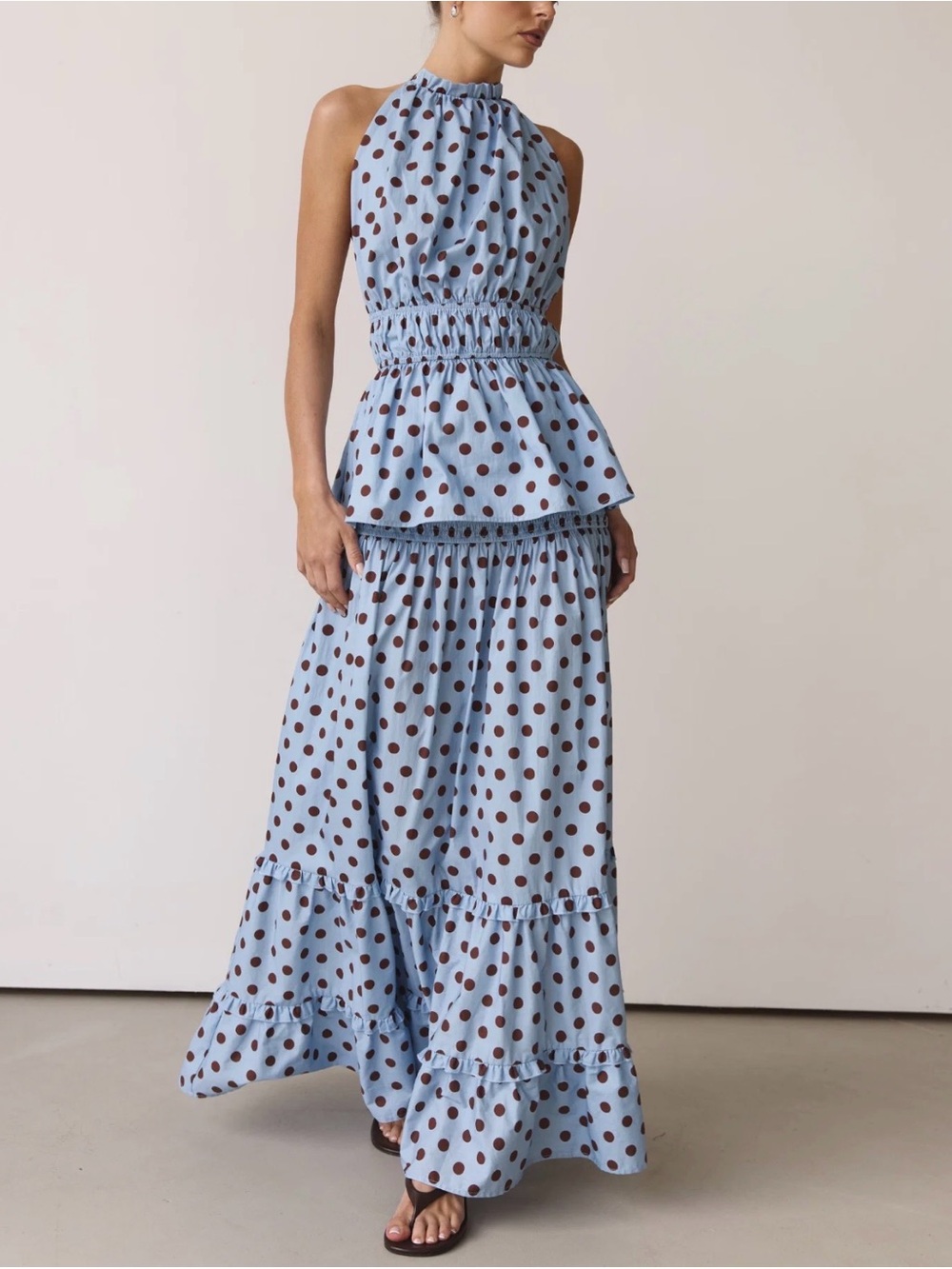 Runway Scout maxi skirt and halter top NWT